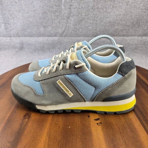 Merrell Wilderness Wild Daredevil‎ Trail Sneakers Womens Blue Gray Hiking Size 6 - Picture 4 of 14